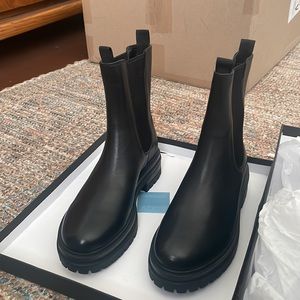 Tony bianco wolfe boots black Como size 7